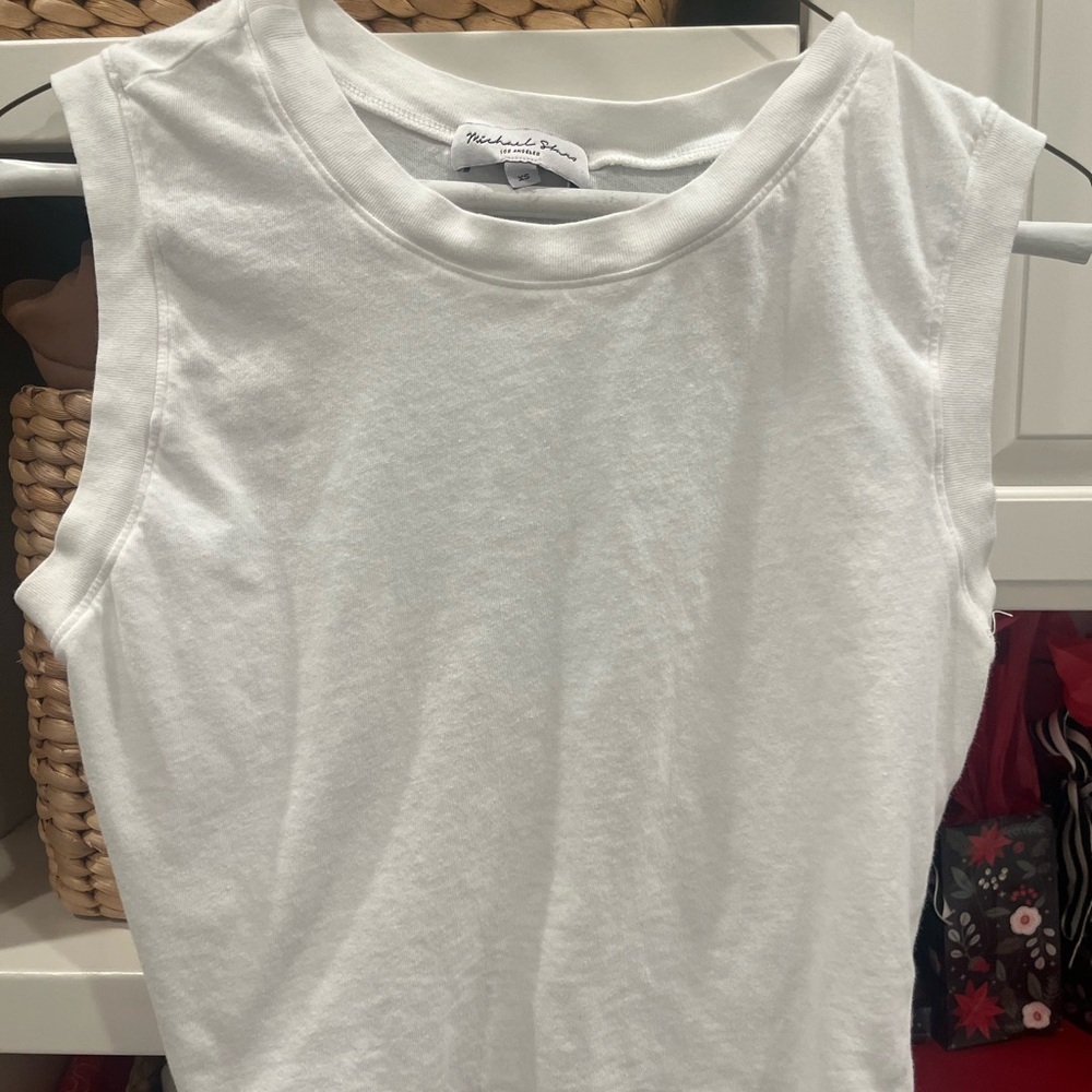 Michael Stars Classic White Tank